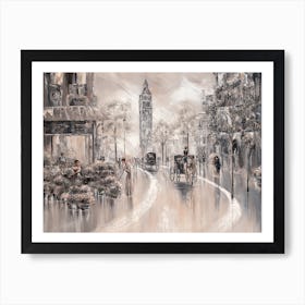 Timeless Scent, London Art Print