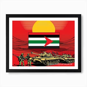 the war Art Print