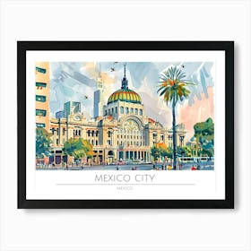 Mexico City 5 Art Print