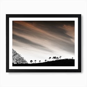 The Ridge Art Print