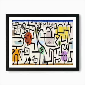 Rich Port, Paul Klee Art Print