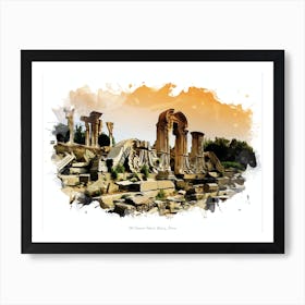 Old Summer Palace, Beijing, China Art Print