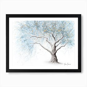 Cool Breeze Tree Art Print