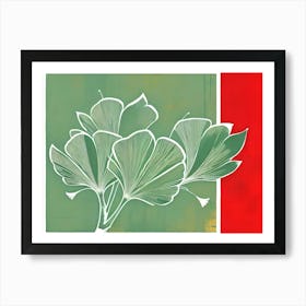 Ginkgo Leaves 46 Art Print