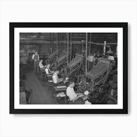 Linotype Operators Of The Chicago Defender, African American Newspaper, Chicago, Illinois By Russell Lee Art Print