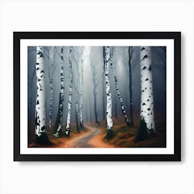 Birch Forest 103 Art Print