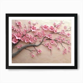 Cherry Blossom Wall Art 1 Art Print