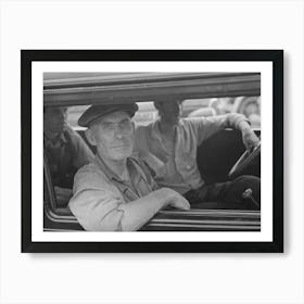 Untitled Photo, Possibly Related To Farmers At Sale Of S,W, Sparlin, Orth, Minnesota By Russell Lee Art Print