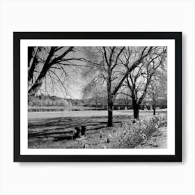 Urban BW3 Art Print