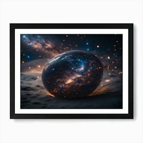 Nebula With Stars Art Print