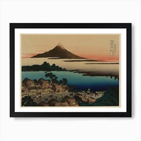 Dawn At Isawa In Kai Province, Katsushika Hokusai Art Print