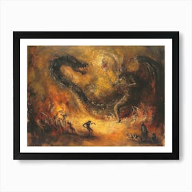 Contemporary Artwork Inspired By Francisco Goya 4 Art Print