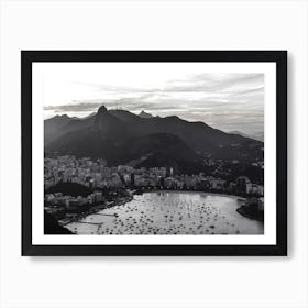 Rio De Janeiro Silhouettes 2 Art Print