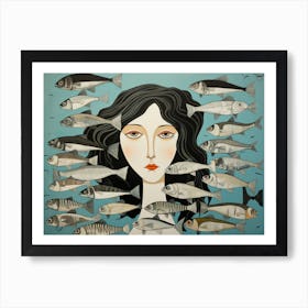 Fish In The Sea 6 Art Print