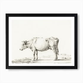 Standing Cow 5, Jean Bernard Art Print