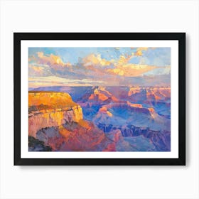 Western Sunset Landscapes Grand Canyon Arizona 2 Art Print