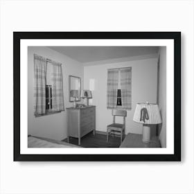 Untitled Photo, Possibly Related To Bedroom In The Model House At Greendale, Wisconsin By Russell Lee Art Print