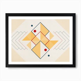 Bauhaus Vintage Art Art Print