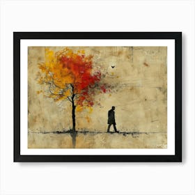 Autumn Tree 2 Art Print