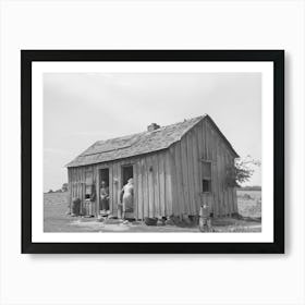 Untitled Photo, Possibly Related To Home Of Agricultural Day Laborer, Wagoner County, Oklahoma By Russel Art Print