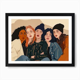 Group Of Women 1 Art Print