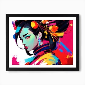 Chinese Girl 10 Art Print