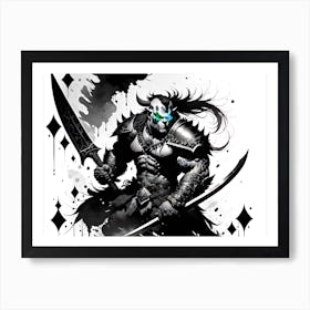 Dark Knight 2 Art Print