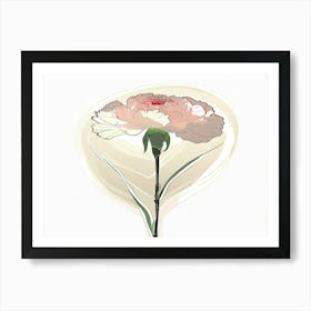 Carnation 16 Art Print