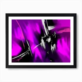 Abstraction Art Illustration In Painting Digital Style 66 Art Print