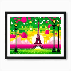 Paris Eiffel Tower 1 Art Print