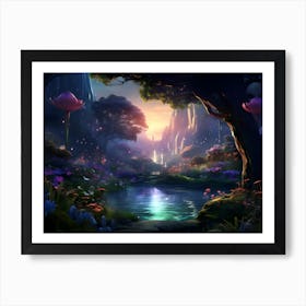 Fairytale Forest 2 Art Print