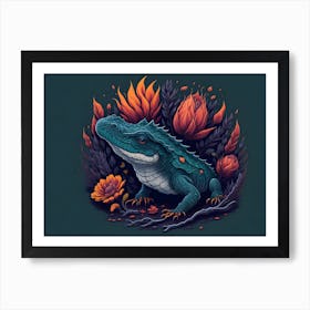 Aligator (8) Art Print