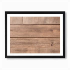 Wood Paneling Art Print