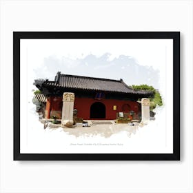 Zhihua Temple, Forbidden City & Dongcheng Central, Beijing Art Print