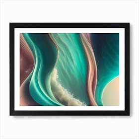 Abstract Wave Art Print