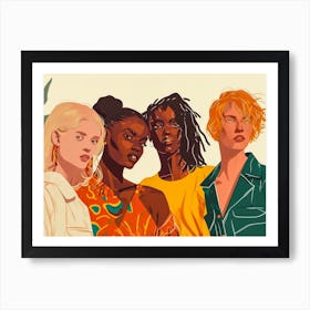 Group Of Women 18 Art Print