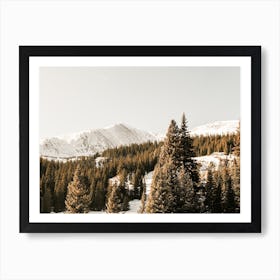 Colorado Mountain Scenery Art Print