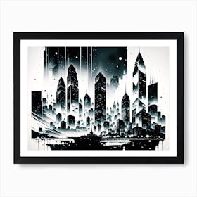 Cityscape 39 Art Print