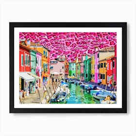 Burano Italy Art Print