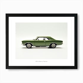 Toy Car 68 Chevy Nova Green Poster Art Print