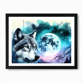 Wild Animal Illustration 222 Art Print