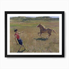 Pony, Sir John Lavery Art Print