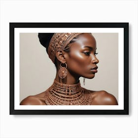 African Woman 4 Art Print