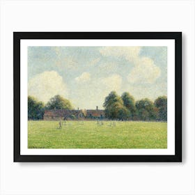 Hampton Court Green (1891), Camille Pissarro Art Print