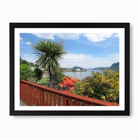 View Of plockton Scotland Landscape Ocean Art Print