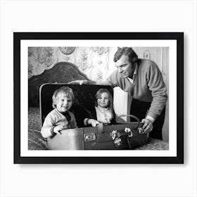 Bobby Moore And Children Art Print