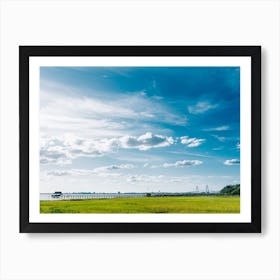 Charleston's Pitt Street Bridge II Art Print