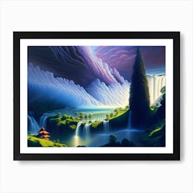 Before the storm Art Print