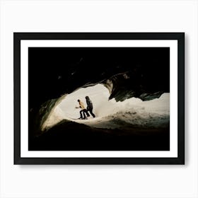 Ice Cave Art Print