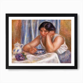 Cup Of Chocolate (1912), Pierre Auguste Renoir Art Print